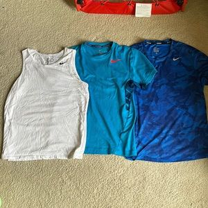 3 Nike Dri-Fit Athletic Tees